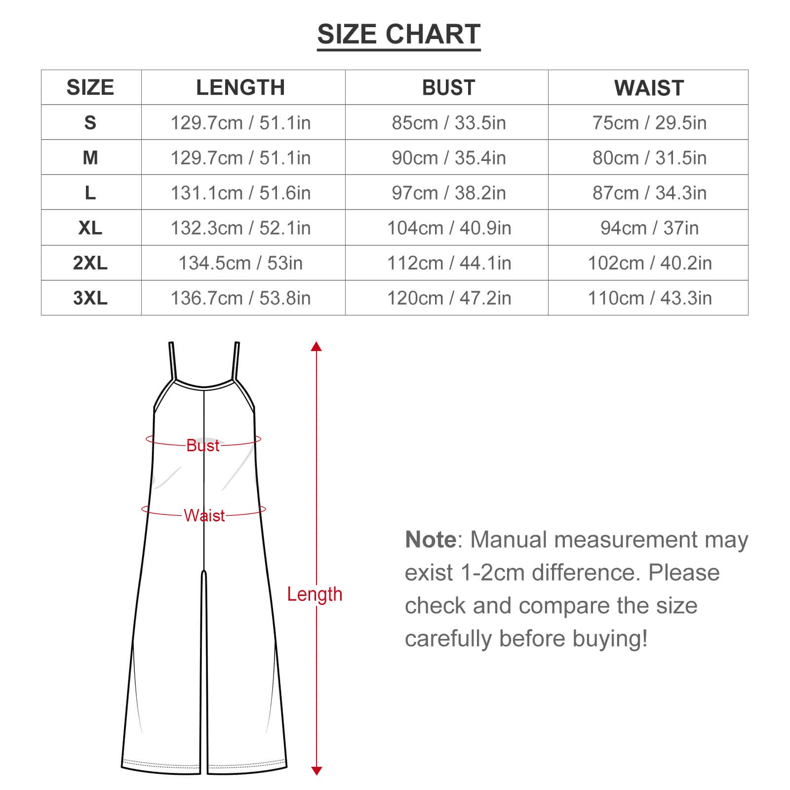 Music Notes Thin Suspender Jumpsuit