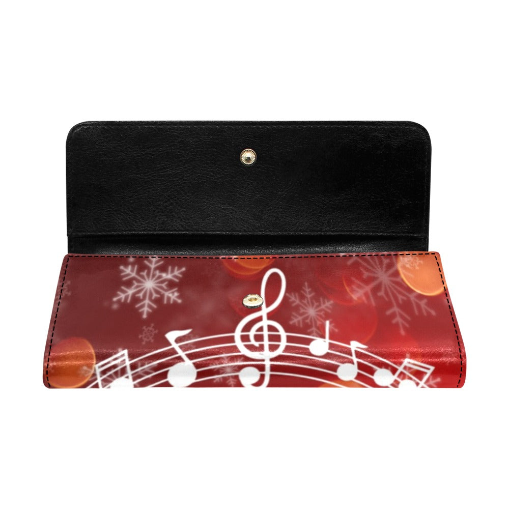 Festive Music Women's Trifold Wallet