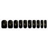 Music Black Nail Stickers