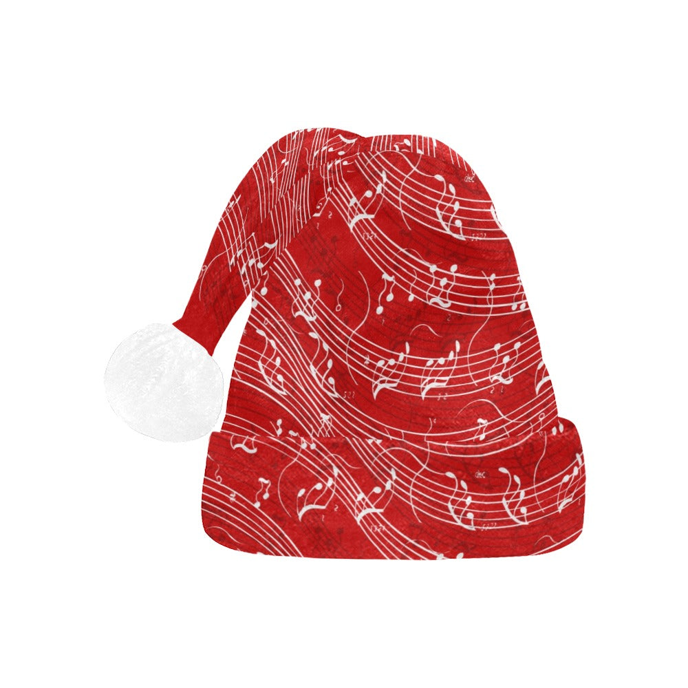Spiral Music Scores Christmas Santa Hat