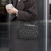 Classic Music Notes Kisslock Two-Way Handbag