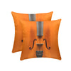 Violin Peach Skin Pillowcase Set 18"x18"