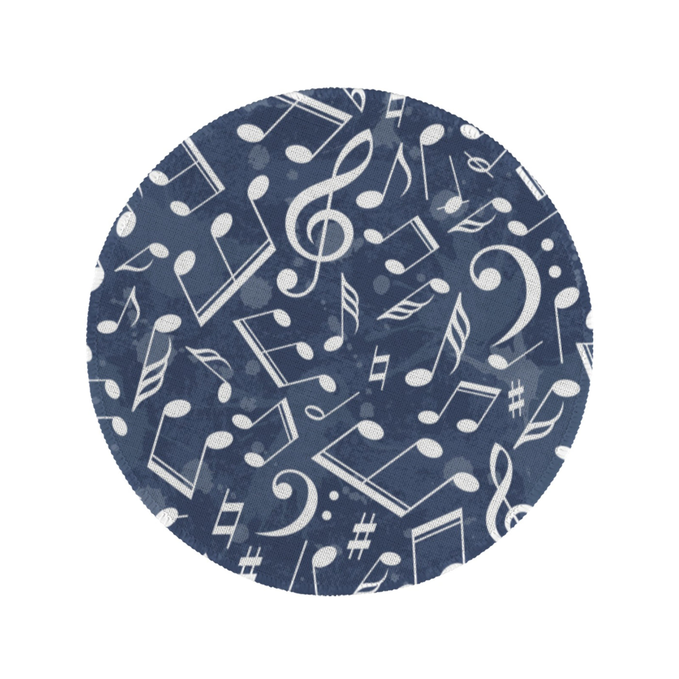 [USA Only] Music Blue Round Placemat