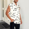 Vintage Music Men's Sleeveless Shirt