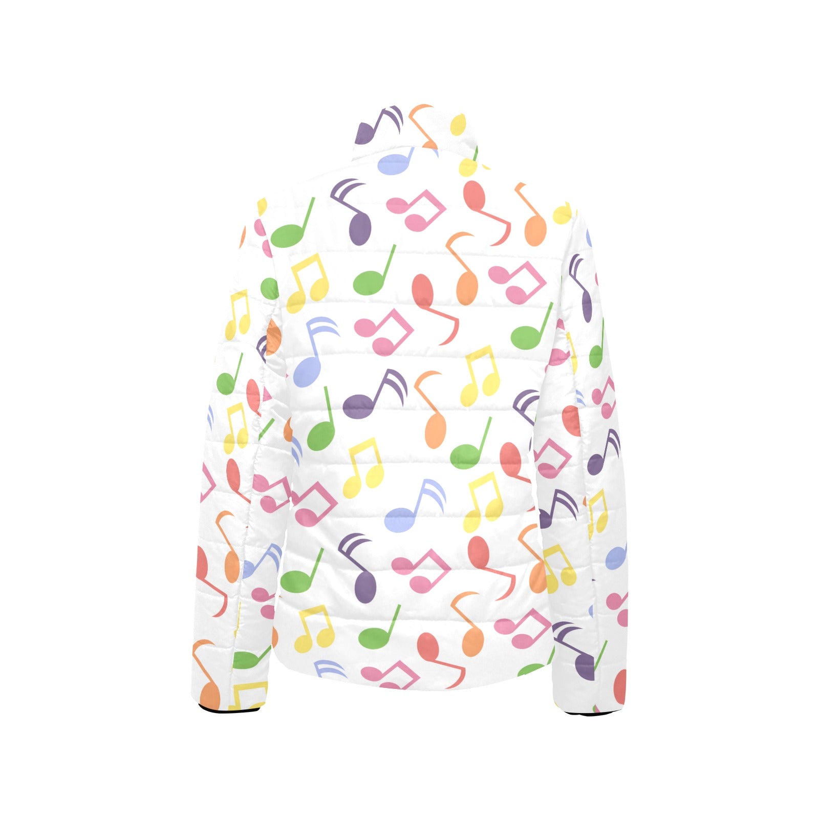 Rainbow Music Women's Padded Bomber Jacket