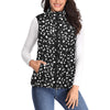 Music Black Women's Padded Vest