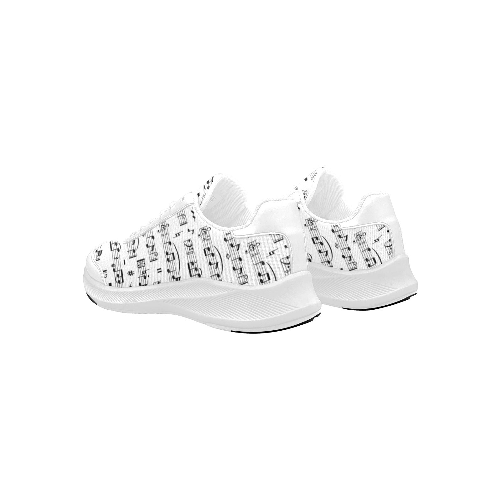 Simple Music Design Women's Mudguard Running Shoes