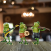 Musician Frog Band Figurine