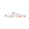 Rainbow Music Notes Women's Cotton Slippers