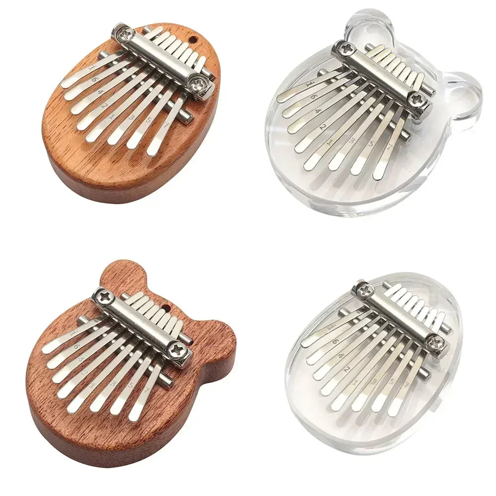 Wooden/Acrylic 8 Key Kalimba Thumb Piano