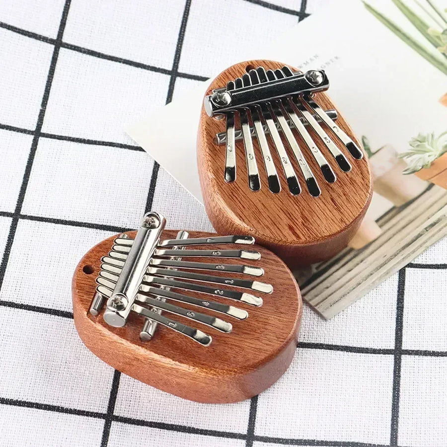 Wooden/Acrylic 8 Key Kalimba Thumb Piano
