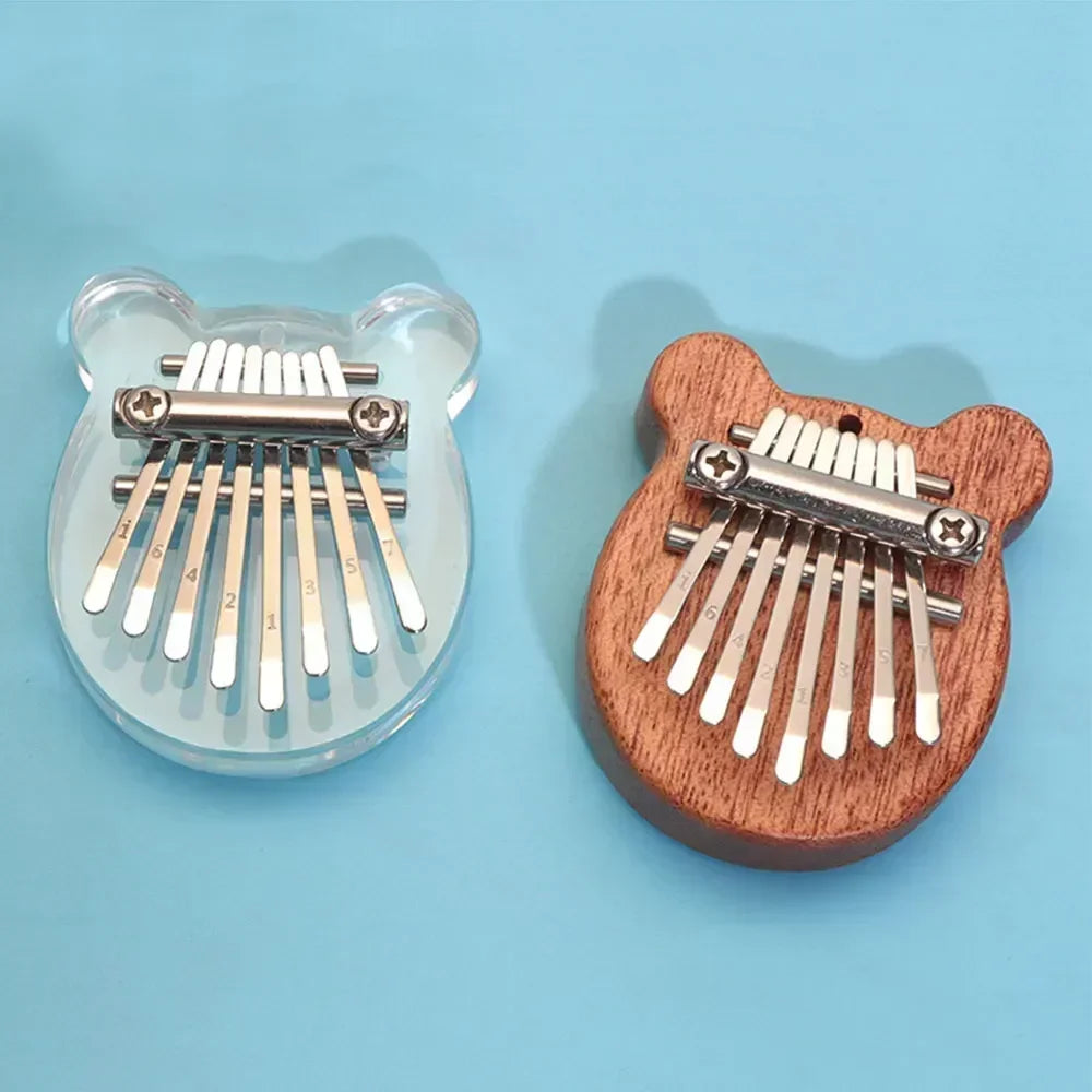 Wooden/Acrylic 8 Key Kalimba Thumb Piano