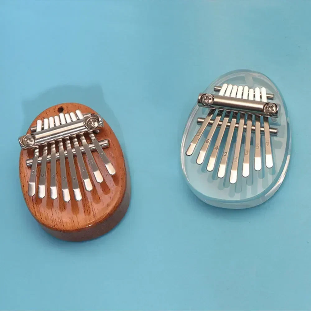 Wooden/Acrylic 8 Key Kalimba Thumb Piano