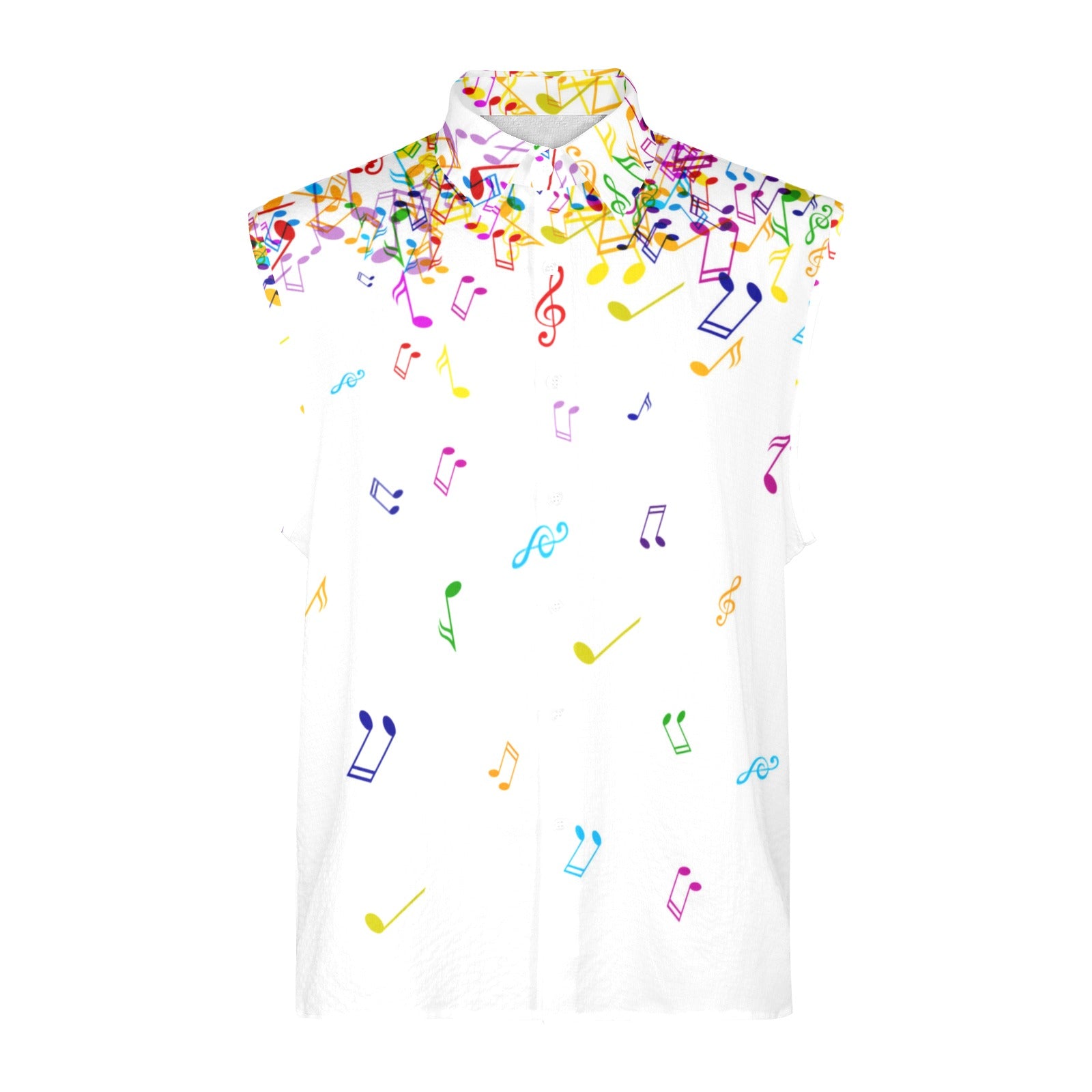 Music Rain Men's Sleeveless Shirt