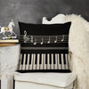Piano Player Linen Pillowcase (Set of 4)