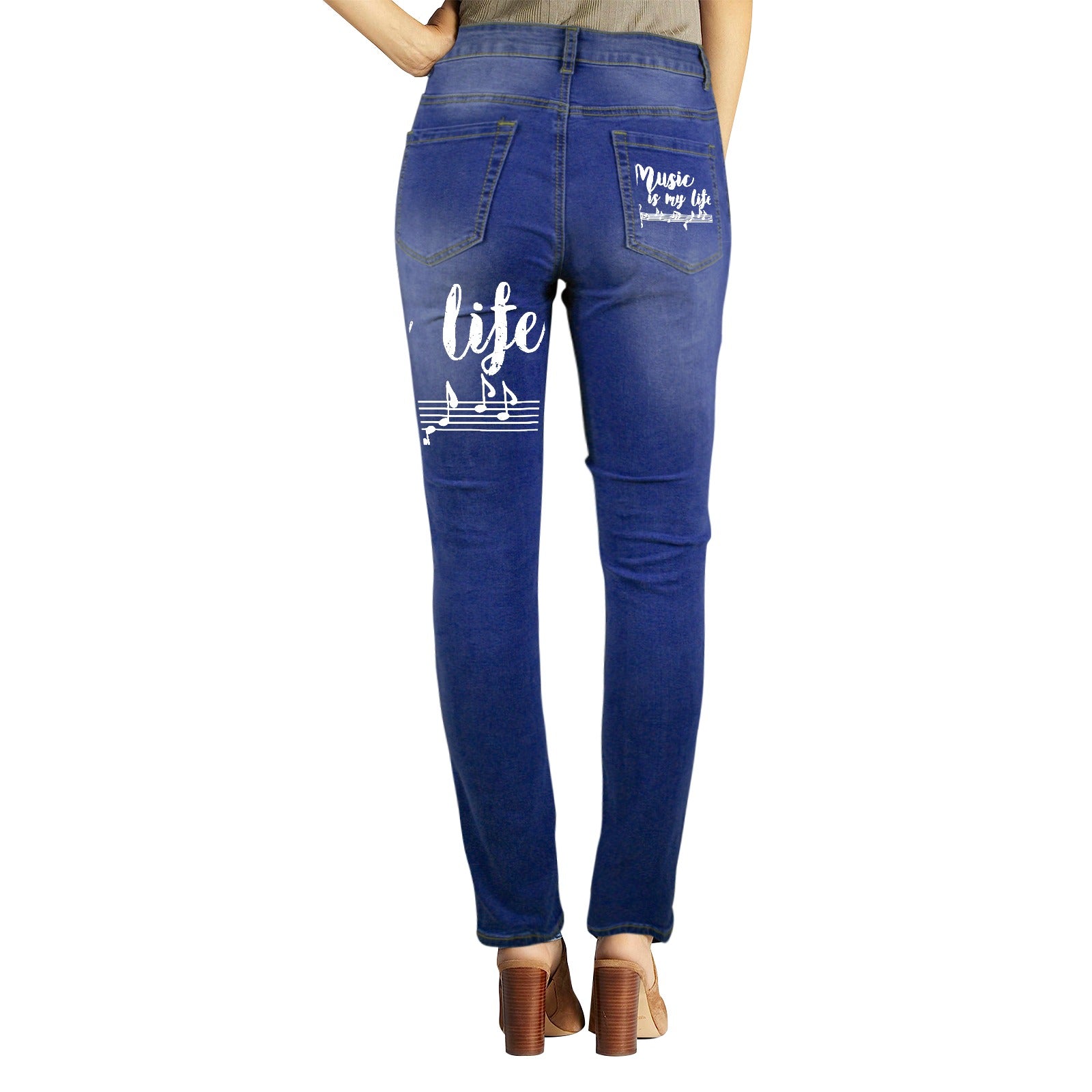 Music Is My Life Women's Jeans