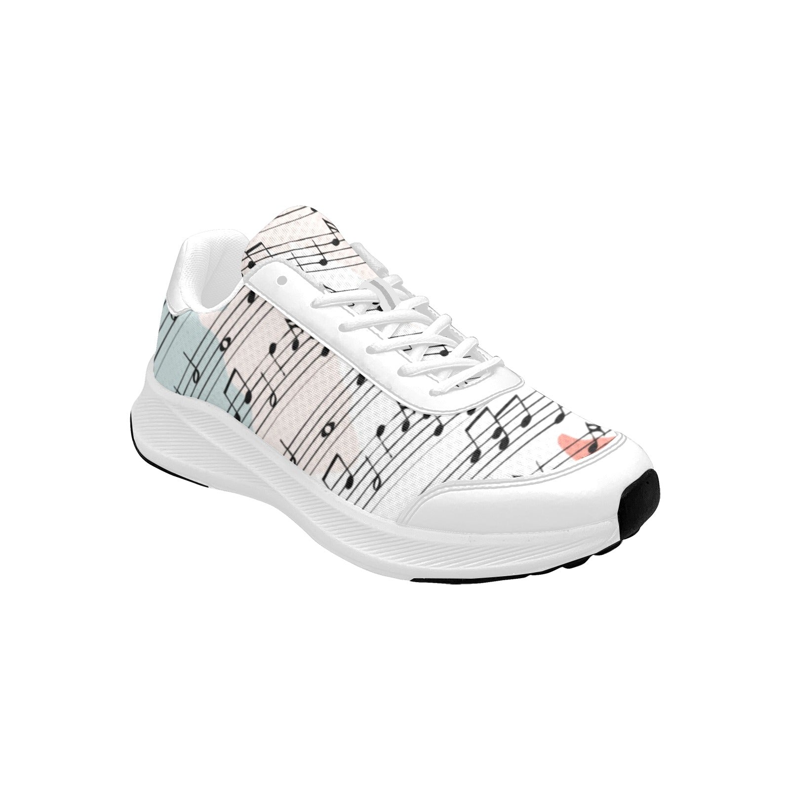 Triple Colors Music Women's Mudguard Running Shoes