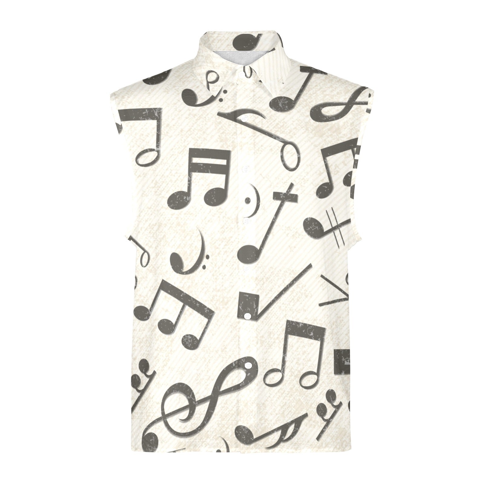 Vintage Music Men's Sleeveless Shirt