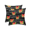 Music Bell Christmas Peach Skin Pillowcase Set