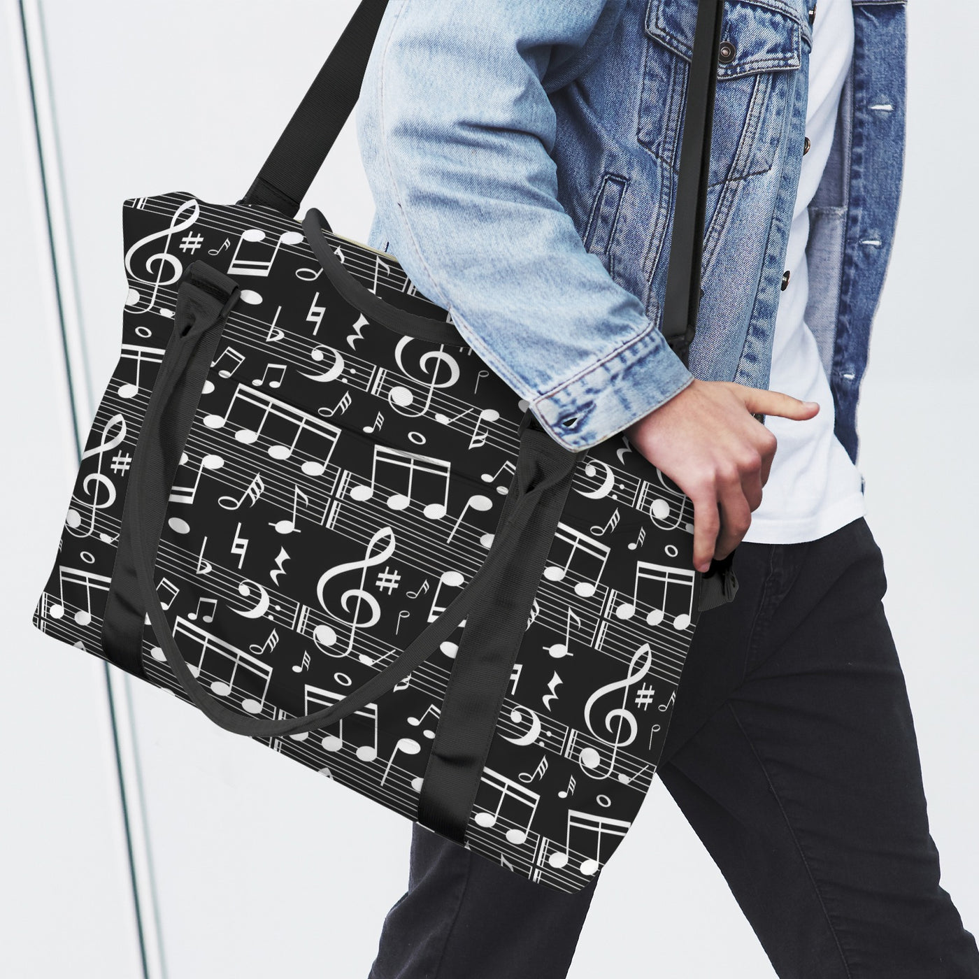Music Scores Large Travel Bag