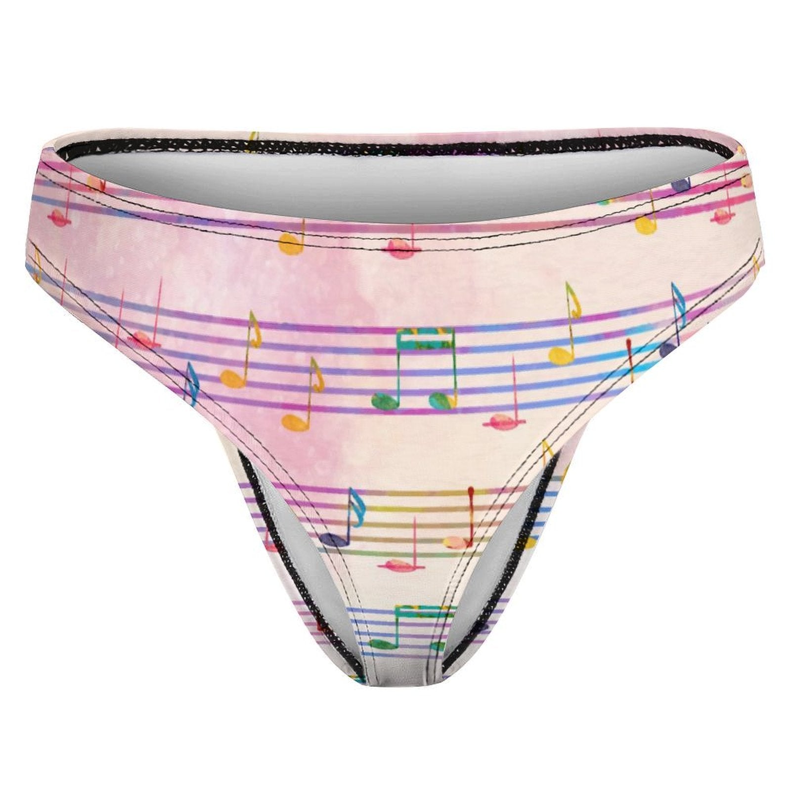 Music Pink Women's Cotton Underwear