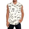 Vintage Music Men's Sleeveless Shirt