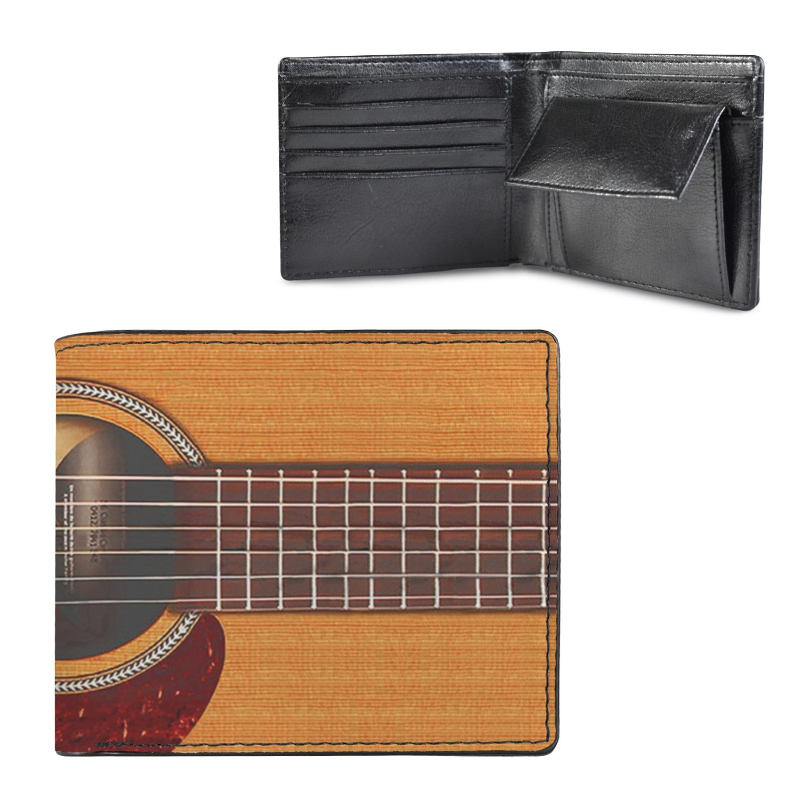 Guitar Men's Bifold Wallet