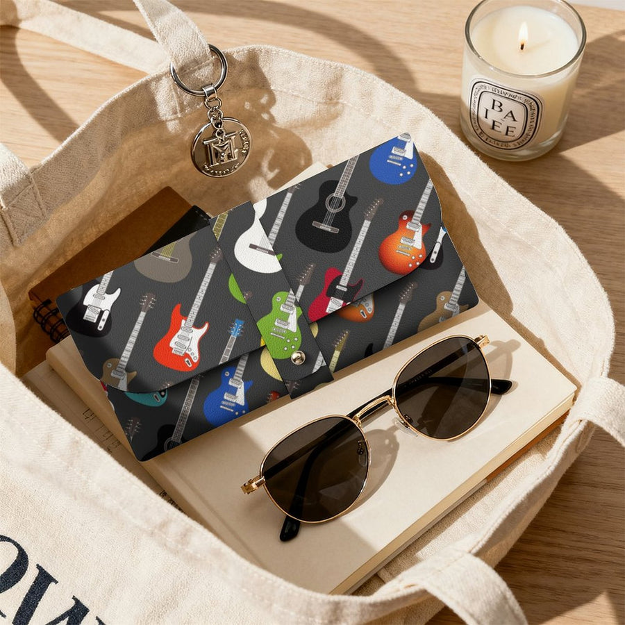 Guitars PU Leather Glasses Case