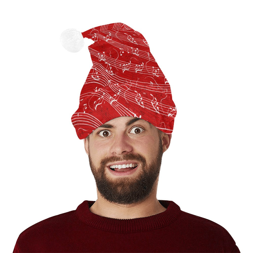 Spiral Music Scores Christmas Santa Hat