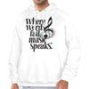 [USA Only] "When Word Fails, Music Speaks" Hoodie