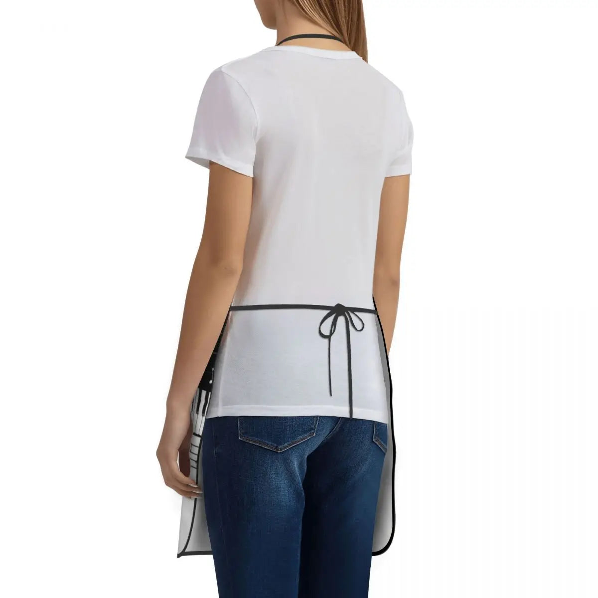 Piano Keys & Music Notes Apron