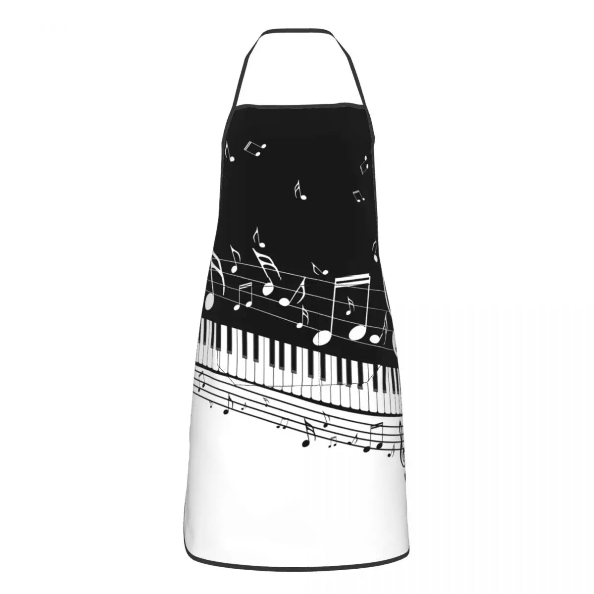 Piano Keys & Music Notes Apron
