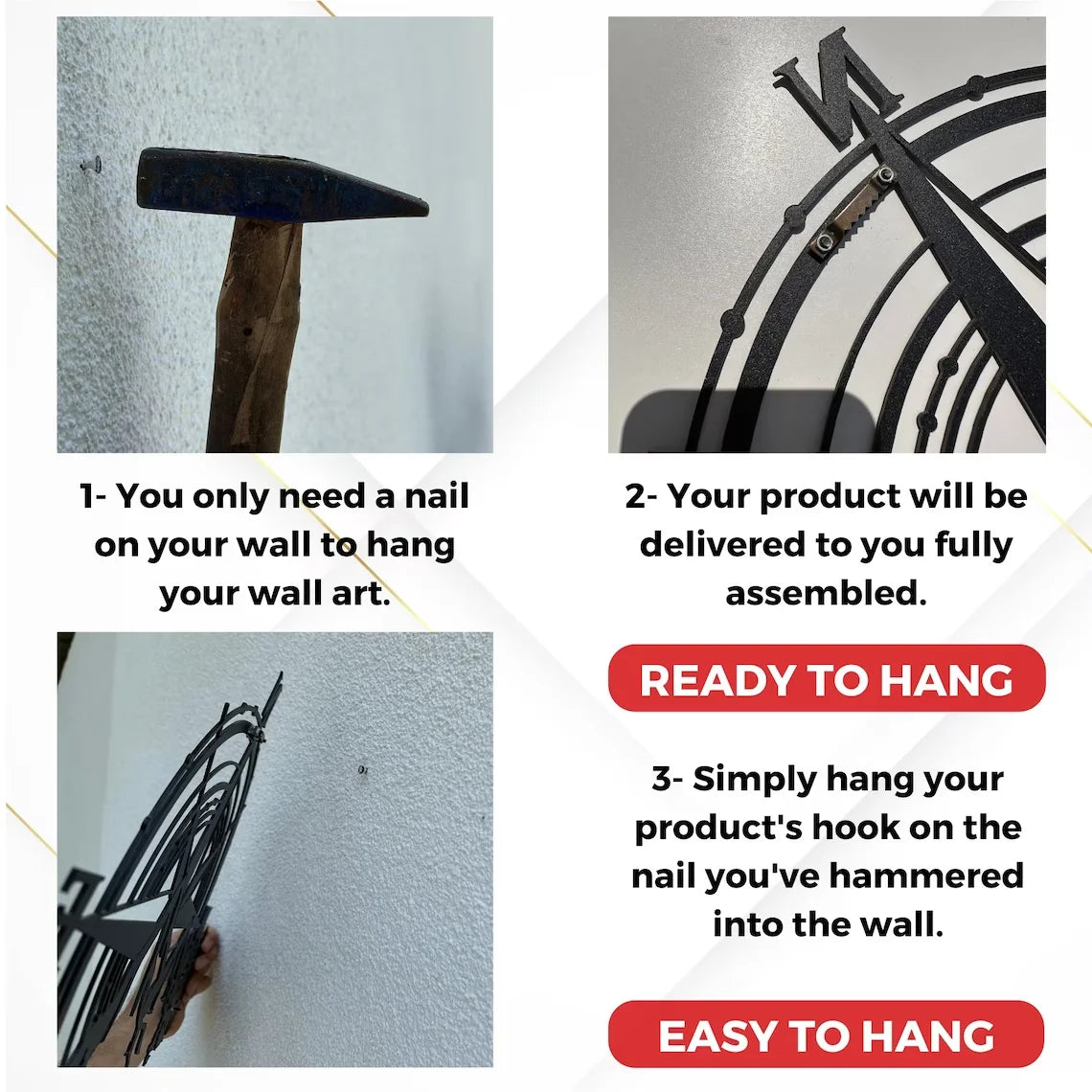 Band Silhouette Metal Hanging Wall Art