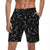 Music Notes Black Breathable Shorts