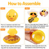 DIY Musician Duck Playing Instruments Ornament