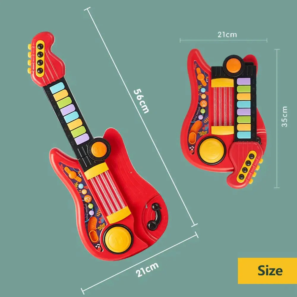 2 IN 1 Guitar & Piano Electronic Toy