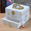 Classic Rotating Ballerina Music Storage Box