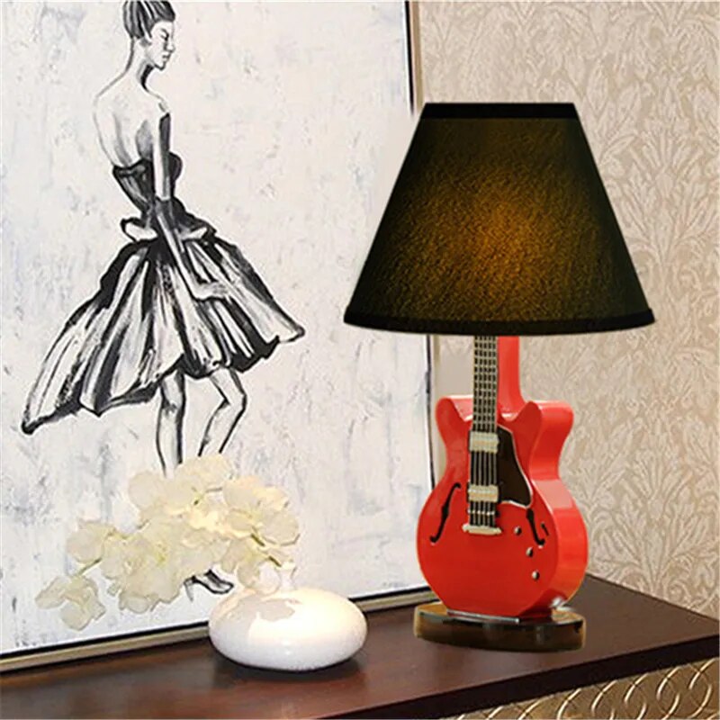 Novelty Guitar Lamp - Artistic Pod