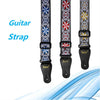 Colorful Embroidered Guitar Strap