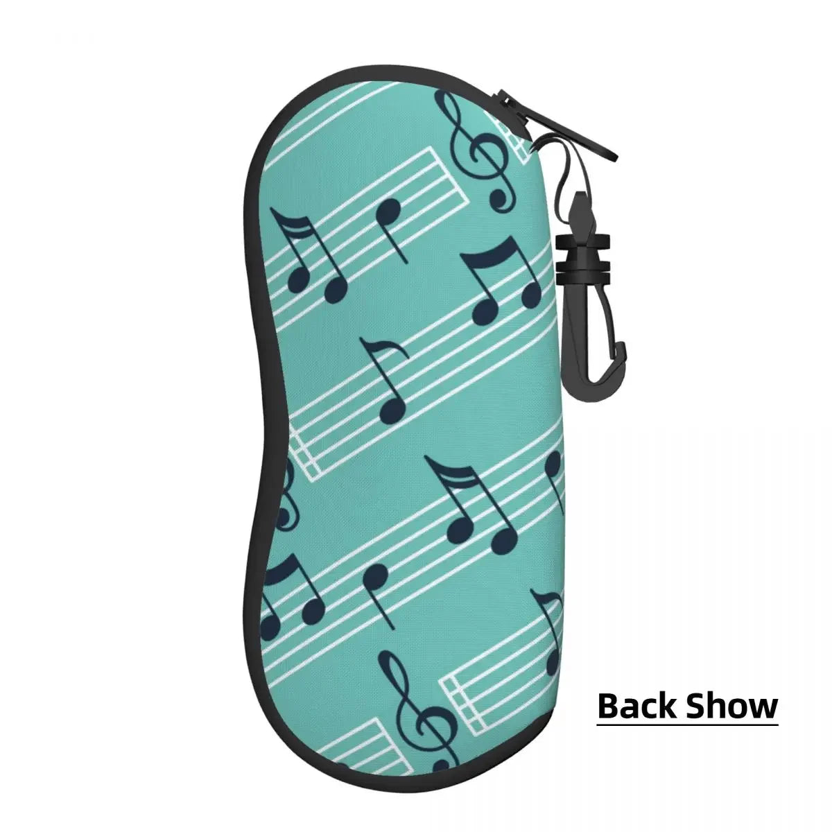 Music Notes Eyewear Case