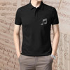 Eighth Note Cotton Shirt