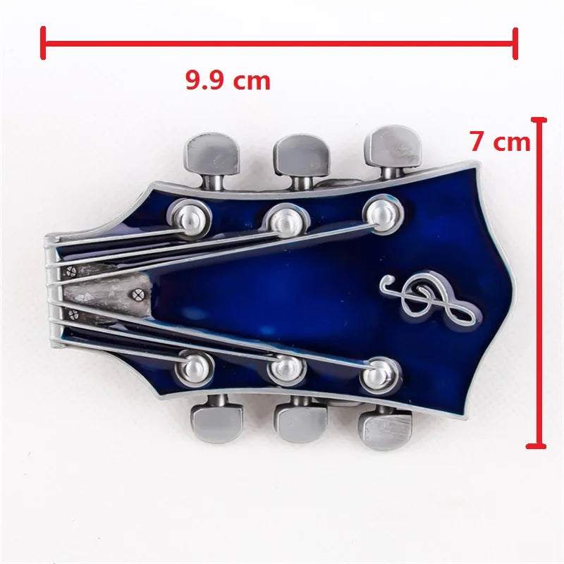 Guitar Shape Buckle Belt - Restocked