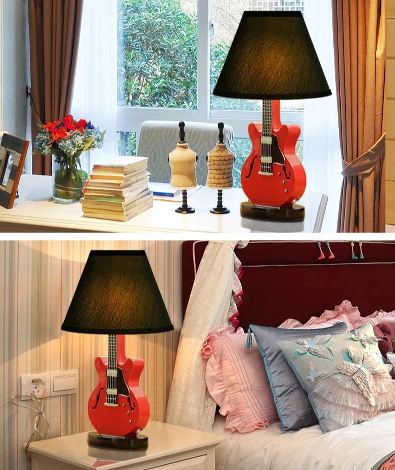 Novelty Guitar Lamp - Artistic Pod