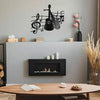 Guitar & Saxophone Music Metal Wall Decoration