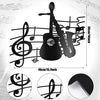 Guitar & Saxophone Music Metal Wall Decoration