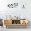 Music Scores Metal Wall Art Decor