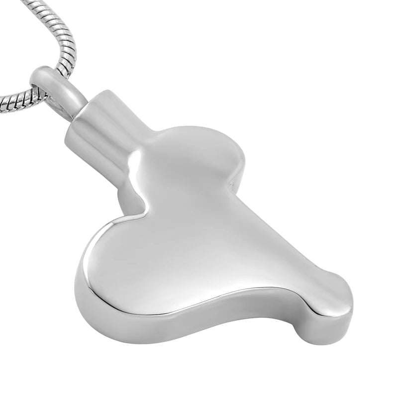 Crystal Harp Pendant Necklace