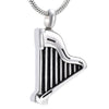 Harp Stainless Steel Necklace