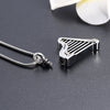 Harp Stainless Steel Necklace