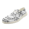 Musical Note Walking Loafers
